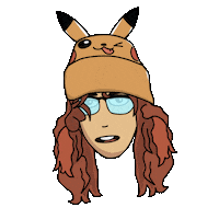 Art Girl Sticker