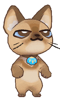 Cat Sticker by Kitten Cup Studio