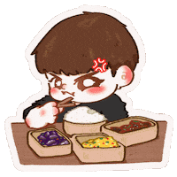 Excited Angry Sticker