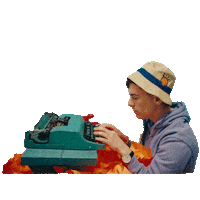 Typing Working Sticker by Guaynaa