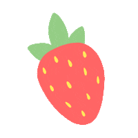 Strawberry Fields Art Sticker