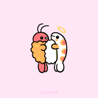 Love You Hug GIF by pikaole