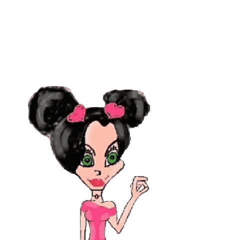 Art Girl Sticker