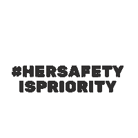 Her Safety Is Priority Sticker by Women4Biodiversity