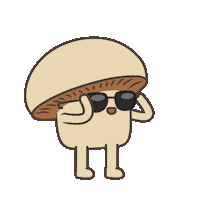Shade Throwing Sticker by mushroommovie