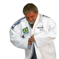 LulaOficial pt judo lula olimpiadas Sticker