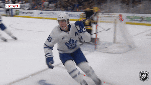 Happy Toronto Maple Leafs GIF by NHL