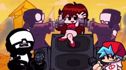 vib-bandicoot183 giphygifmaker pico week 7 tankman GIF