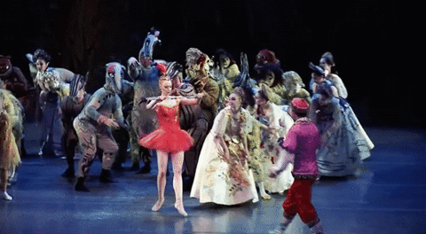 dance kiss GIF by New York City Ballet