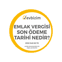 evbizim emlak gayrimenkul muratyenidunya evbizim Sticker