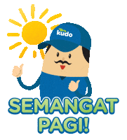 good morning sun Sticker by Kudo Indonesia