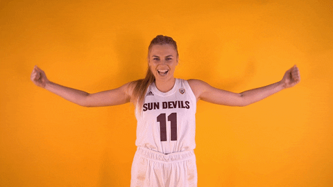Womens Basketball GIF by Sun Devils