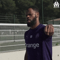 football hello GIF by Olympique de Marseille