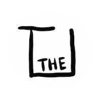 unionhouston white black simple lines Sticker
