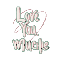 Love You Heart Sticker