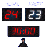 23 Away Sticker