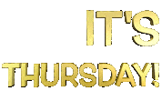 Happy Thursday Sticker by Travis