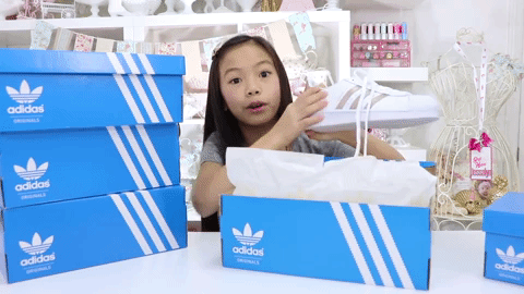 trulysocial giphygifmaker youtuber adidas haul GIF