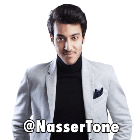 Youtube Celebrity Sticker by NasserTone