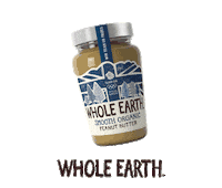 Peanut Butter Sticker by Whole Earth