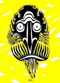 Mask Colour GIF by Miron