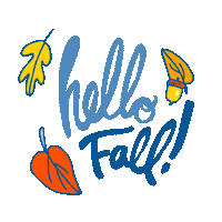 Fall Orange Sticker by Bath & Body Works