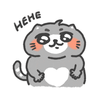 Laugh Cute Cat GIF