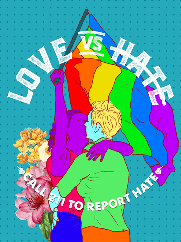Los Angeles Love GIF by LA vs. Hate