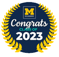 Sticker by University of Michigan-Dearborn