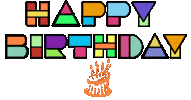 Happy Birthday Sticker