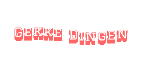 Gekke Dingen Sticker