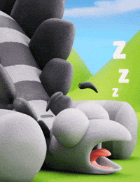 Tired Wake Up GIF by Claynosaurz