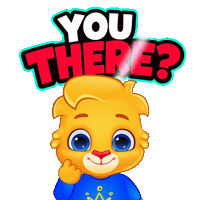 Knock Knock Hello Sticker by Lucas and Friends by RV AppStudios