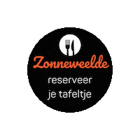 ZonneweeldeTS cafe restaurant borrelen terschelling Sticker