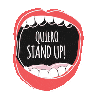 QSU logo stand up boca quiero Sticker