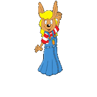 Bunny Hase Sticker by Rasti-Land
