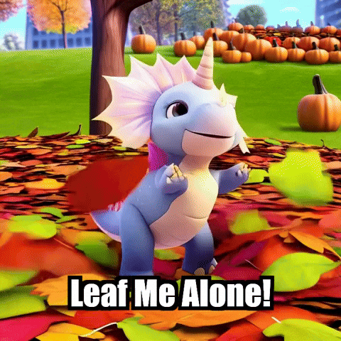 Fall Autumn GIF by Divineasaur