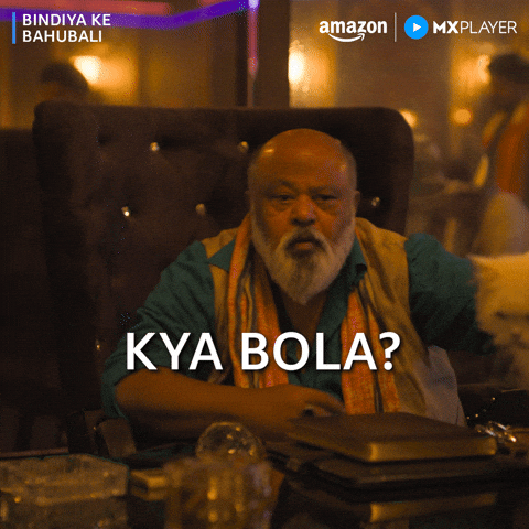 Saurabh Shukla Kya Bola GIF by Amazon MX Player