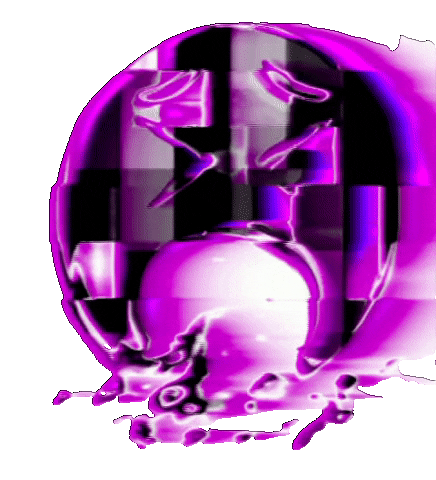 Glitch Emoji Sticker by #BASILIO