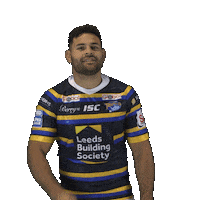 Martin Be Quiet Sticker by Leeds Rhinos