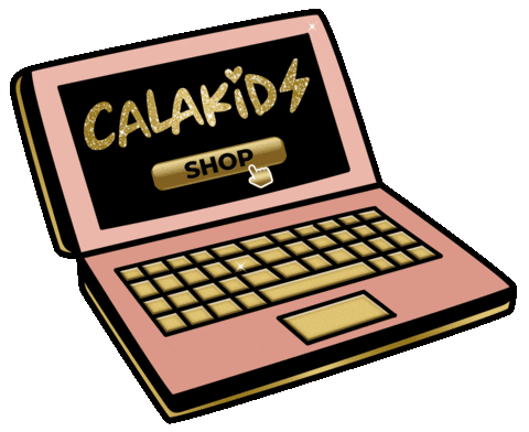 Shopping Add To Cart Sticker by Calakids Boutique