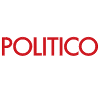 POLITICO politico politico logo Sticker