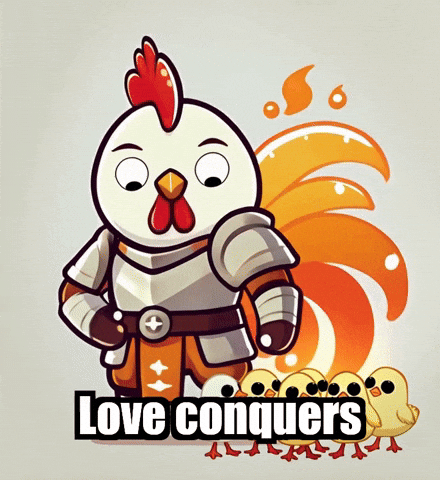 Love Conquers Wisdom GIF by Zorooster