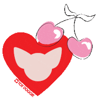 Heart Love Sticker by Toy Doggie
