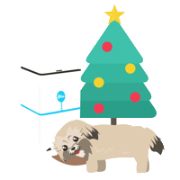 pet natal Sticker by PlayPet