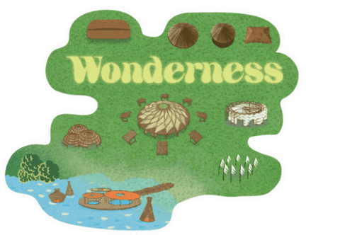Wonderness Sticker by Wonderfruit Festival