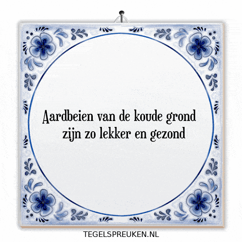 Fruit Genieten GIF by Tegelspreuken.nl