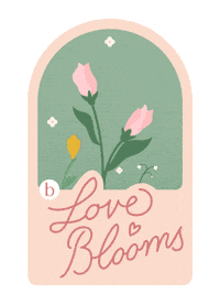Pink Love Sticker by Bridestory