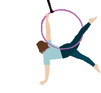 Cirque Circuslife Sticker by CT Aerial Yoga