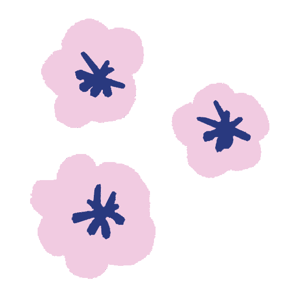 MarchPartyGoods cute party flower flowers Sticker